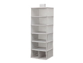 IKEA BLADDRARE Hanging Storage with 7 Compartments, Grey/Patterned 30x30x90 cm
